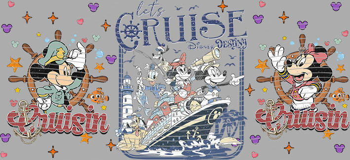 16oz Disney style-D-1594